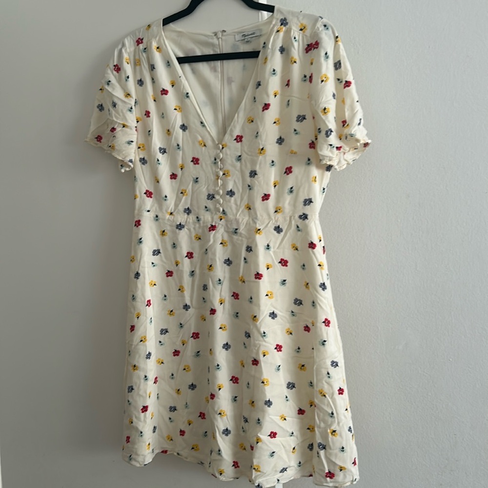 MADEWELL Confetti Floral Dress (Worn 3 times)